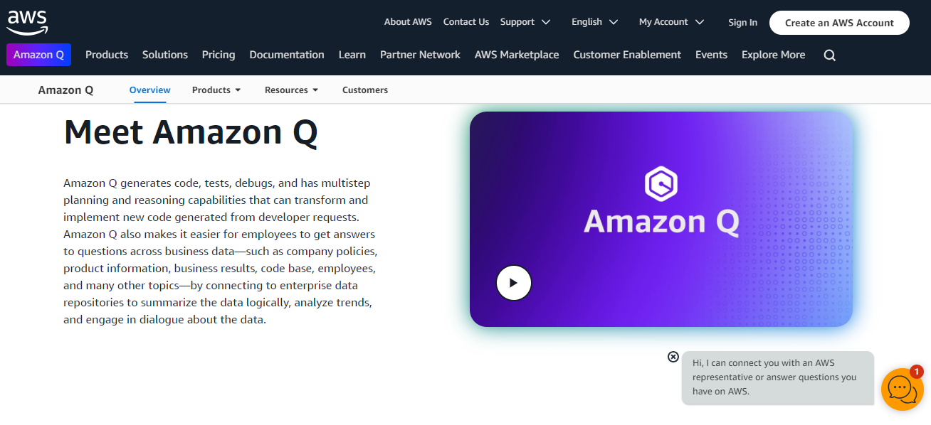 Amazon AI Chatbot
